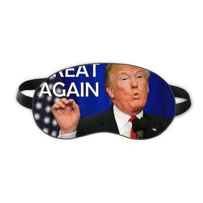 American Great Interesting Ridiculous Image Sleep Eye Shield Soft Night Blindfold Shade Cover