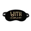 With Love Gold Quote Handwrite Sleep Eye Shield Soft Night Blindfold Shade Cover view 1