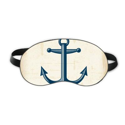 Anchor Droits Admiralty Blue Military Ocean Sleep Eye Shield Soft Night Blindfold Shade Cover