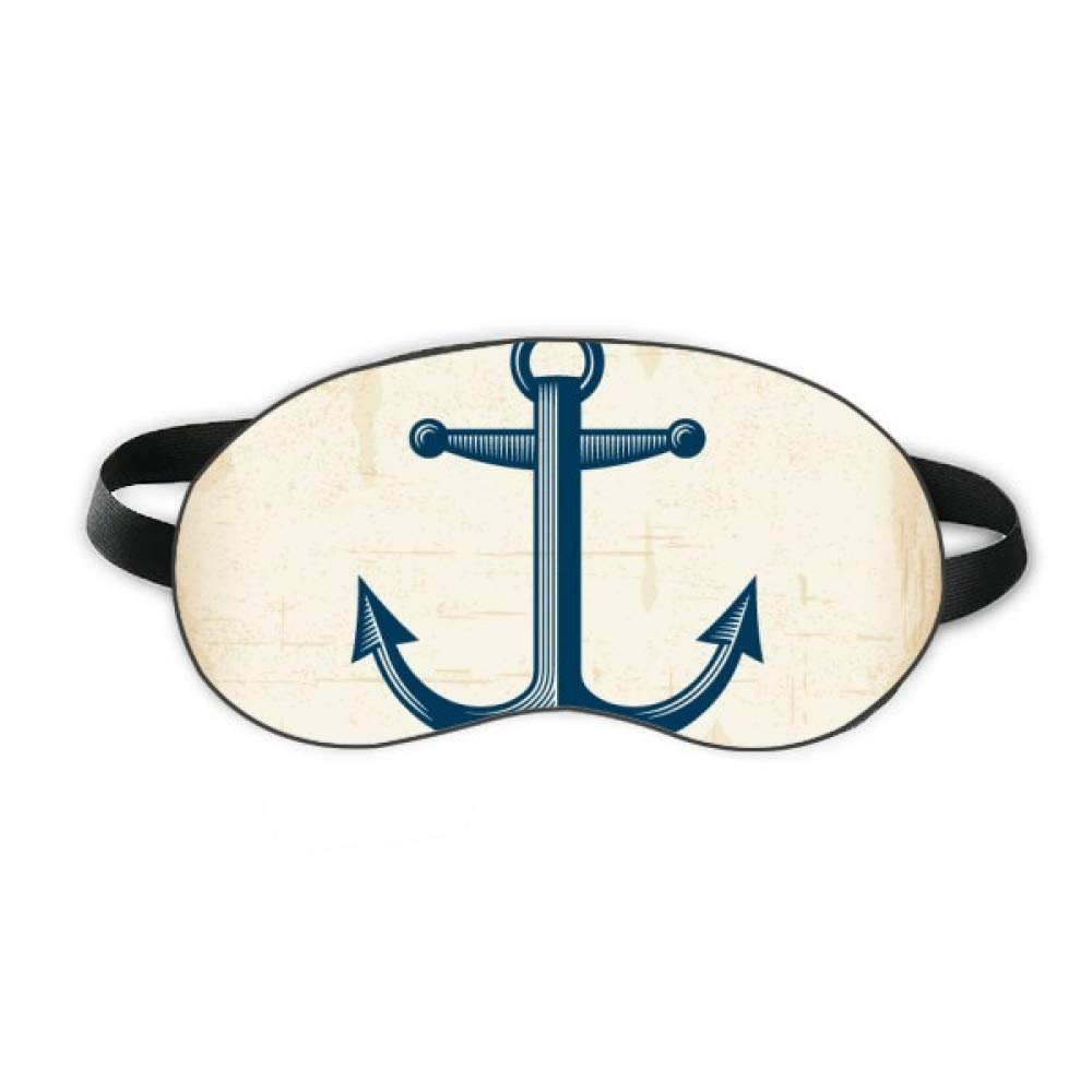Anchor Droits Admiralty Blue Military Ocean Sleep Eye Shield Soft Night Blindfold Shade Cover