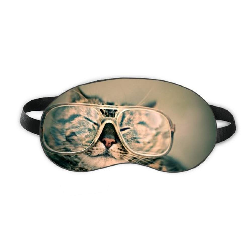 Animal Glasses Cat Photograph Shoot Sleep Eye Shield Soft Night Blindfold Shade Cover