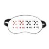 7 Heart Spade Diamond Club Pattern Sleep Eye Shield Soft Night Blindfold Shade Cover view 1
