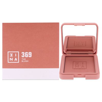 3INA The Blush - Natural Light Mineral Powder Blush for Cheeks - Pigmented and Long-Lasting Formula - Easy to Blend, Luminous Finish - 369-0.26 oz