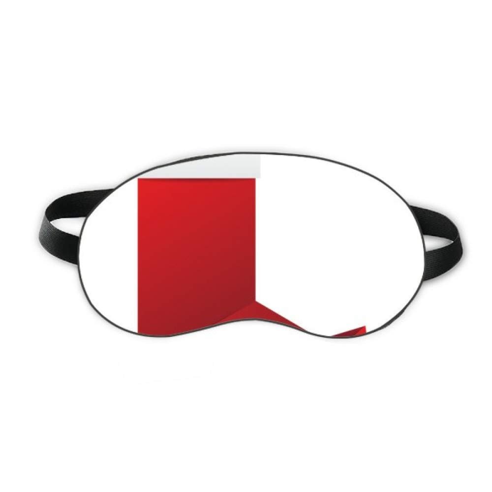 Abstract Christmas Socks Origami Pattern Sleep Eye Shield Soft Night Blindfold Shade Cover