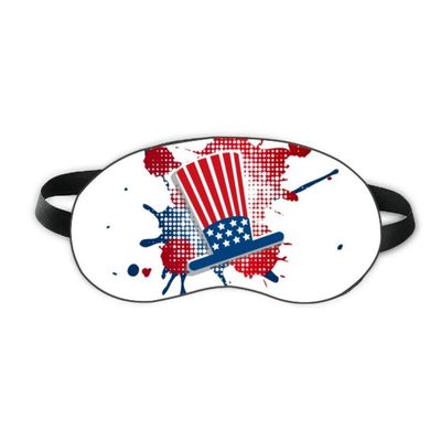 America 4 July Independent Day Hat Sleep Eye Shield Soft Night Blindfold Shade Cover