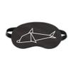Abstract Origami Dolphin Geometric Shape Sleep Eye Shield Soft Night Blindfold Shade Cover view 1