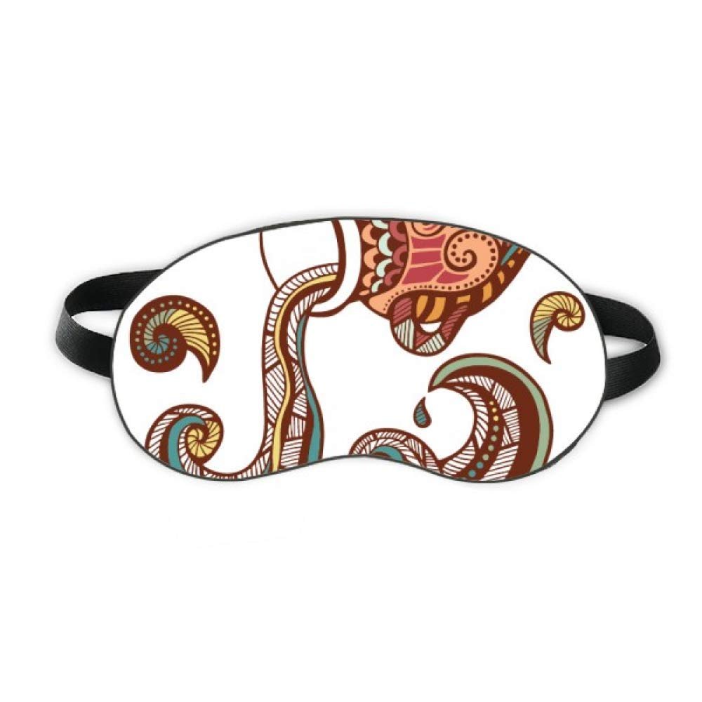 Aquarius Constellation Zodiac Symbol Sleep Eye Shield Soft Night Blindfold Shade Cover