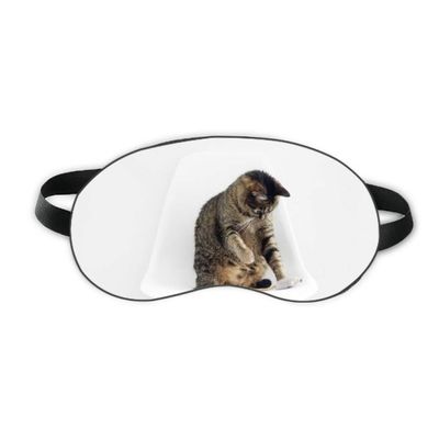 Animal Funny Action Cat Shoot Sleep Eye Shield Soft Night Blindfold Shade Cover