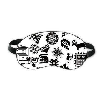 Ancient Egypt Art Decorative Pattern Sleep Eye Shield Soft Night Blindfold Shade Cover