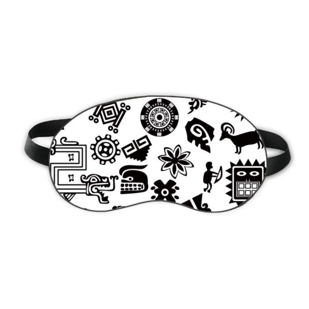 Ancient Egypt Art Decorative Pattern Sleep Eye Shield Soft Night Blindfold Shade Cover