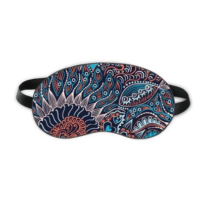 Abstract Seamless Texture Fish Animal Sleep Eye Shield Soft Night Blindfold Shade Cover