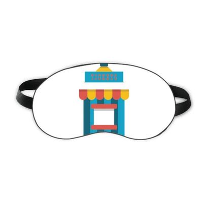 Amazing Funny Park Ticketing Illustration Sleep Eye Shield Soft Night Blindfold Shade Cover
