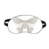Abstract White Butterfly Origami Pattern Sleep Eye Shield Soft Night Blindfold Shade Cover view 1