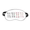 6 Heart Spade Diamond Club Pattern Sleep Eye Shield Soft Night Blindfold Shade Cover view 1