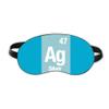 Ag Silver Chemical Element Science Sleep Eye Shield Soft Night Blindfold Shade Cover view 1