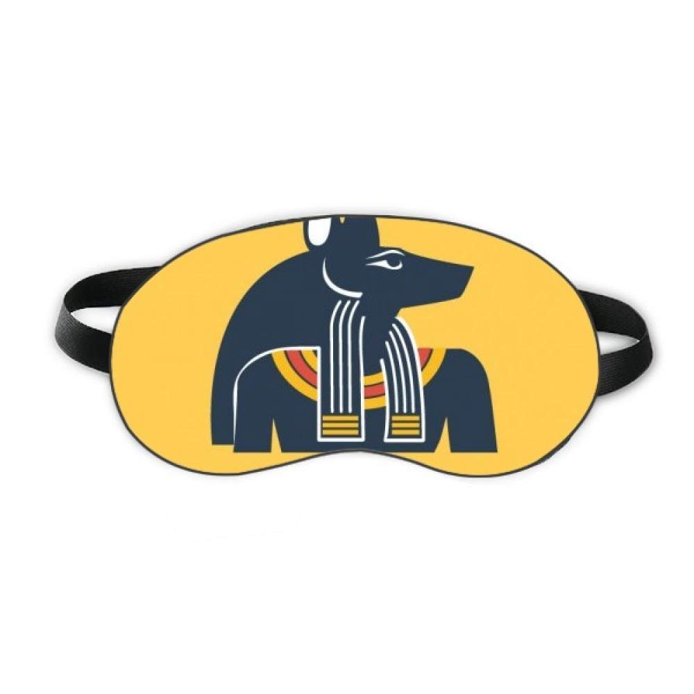 Ancient Egypt Abstract Decoration Pattern Sleep Eye Shield Soft Night Blindfold Shade Cover