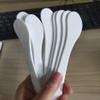 30pcs White Plastic Cosmetic Mask Mixing Spoon Spatulas Facial Cream Shovels Mud Mask Scoops Skin Care Mask Brushes Applicator, DIY Mask Tool Set view 3