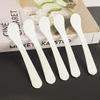 30pcs White Plastic Cosmetic Mask Mixing Spoon Spatulas Facial Cream Shovels Mud Mask Scoops Skin Care Mask Brushes Applicator, DIY Mask Tool Set view 4