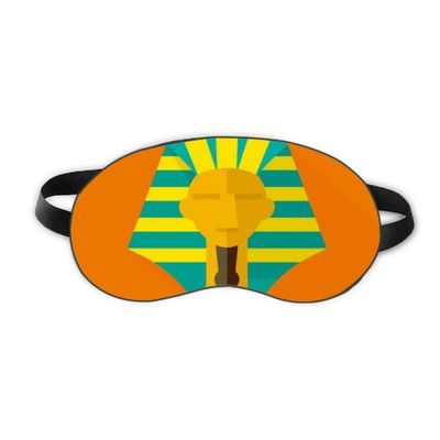 Ancient Egypt Abstract Pattern Pharaoh Sleep Eye Shield Soft Night Blindfold Shade Cover