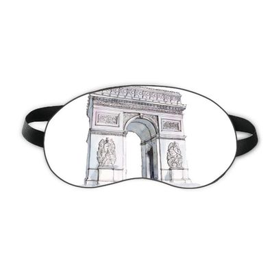 Arc De Triomph in Paris France Sleep Eye Shield Soft Night Blindfold Shade Cover