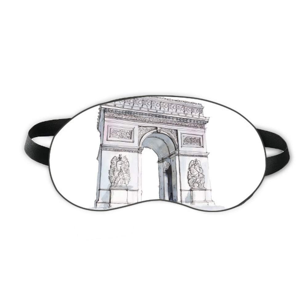 Arc De Triomph in Paris France Sleep Eye Shield Soft Night Blindfold Shade Cover