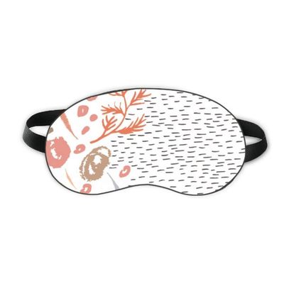 Art Abstract Plants Pattern Sleep Eye Shield Soft Night Blindfold Shade Cover