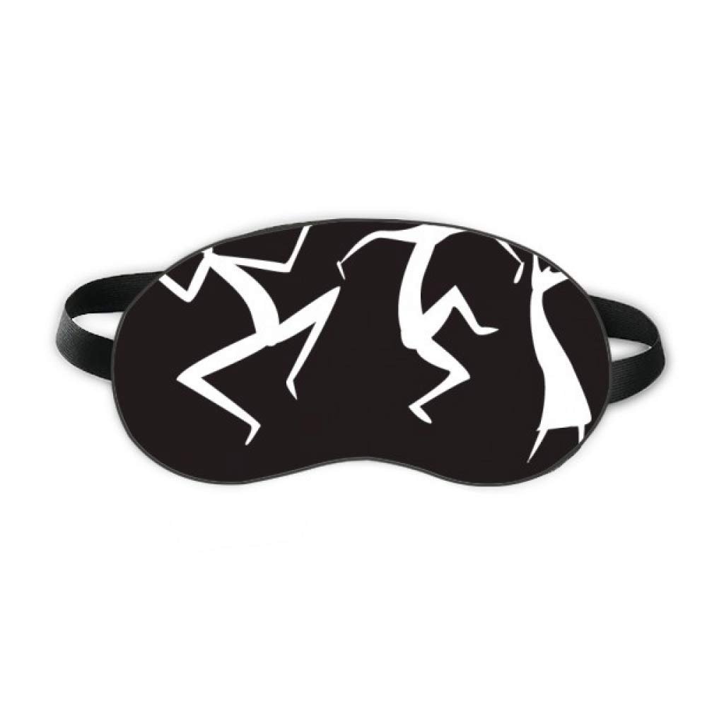 Ancient Egypt Abstract Decorative Pattern Sleep Eye Shield Soft Night Blindfold Shade Cover