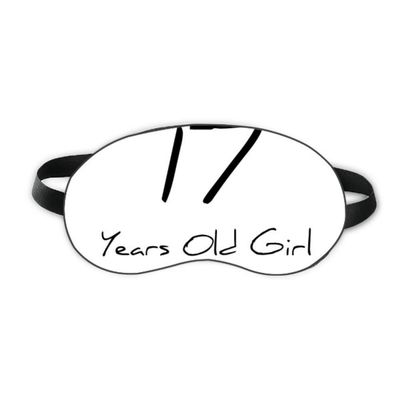 17 Years Old Girl Age Young Sleep Eye Shield Soft Night Blindfold Shade Cover
