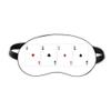 A Heart Spade Diamond Club Pattern Sleep Eye Shield Soft Night Blindfold Shade Cover view 1
