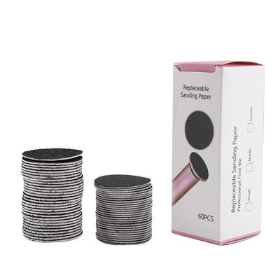 60 Pcs Foot File Replacement Sandpaper Discs For Electric Callus Remover Tool
