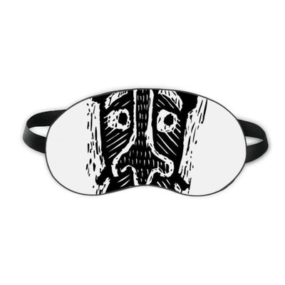 Cold Indian Flamen Sacrifice Totem Sleep Eye Shield Soft Night Blindfold Shade Cover