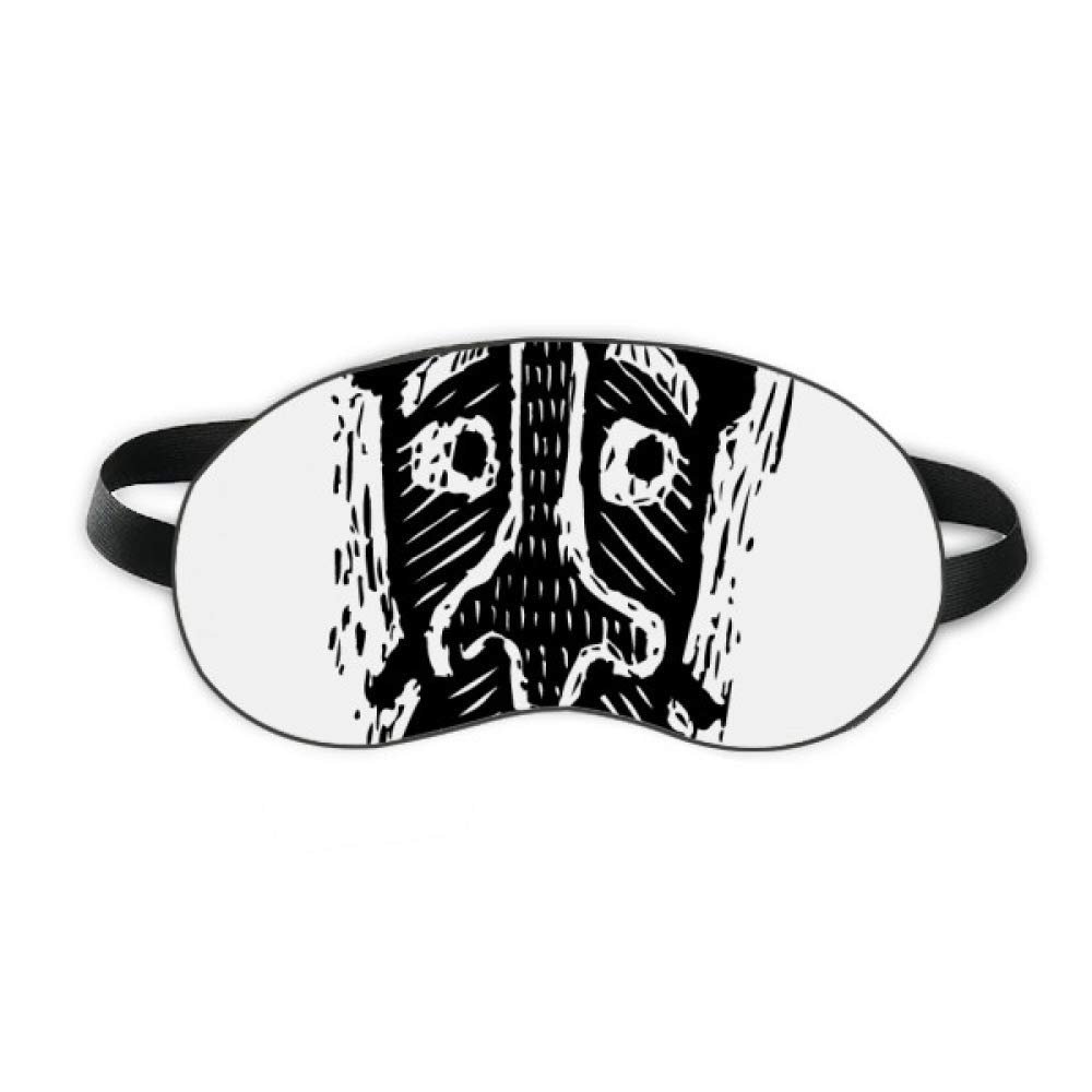 Cold Indian Flamen Sacrifice Totem Sleep Eye Shield Soft Night Blindfold Shade Cover