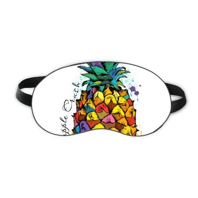 Strong Color Pineapple Tropical Fruit Sleep Eye Shield Soft Night Blindfold Shade Cover
