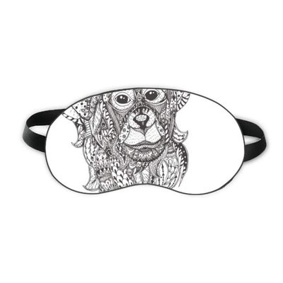Animal Big Mouth Picture Monkey Sleep Eye Shield Soft Night Blindfold Shade Cover