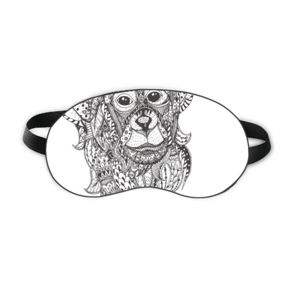 Animal Big Mouth Picture Monkey Sleep Eye Shield Soft Night Blindfold Shade Cover