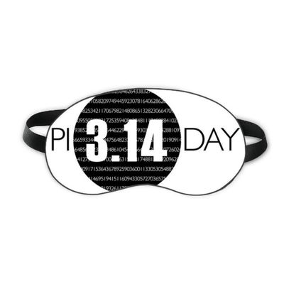 3.14 Pi Day Anniversary Sleep Eye Shield Soft Night Blindfold Shade Cover