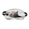 Animal Cute Gray Cat Photograph Shoot Sleep Eye Shield Soft Night Blindfold Shade Cover view 1