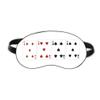 5 Heart Spade Diamond Club Pattern Sleep Eye Shield Soft Night Blindfold Shade Cover view 1