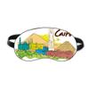 Ancient Egypt Decorative City Pattern Sleep Eye Shield Soft Night Blindfold Shade Cover view 1