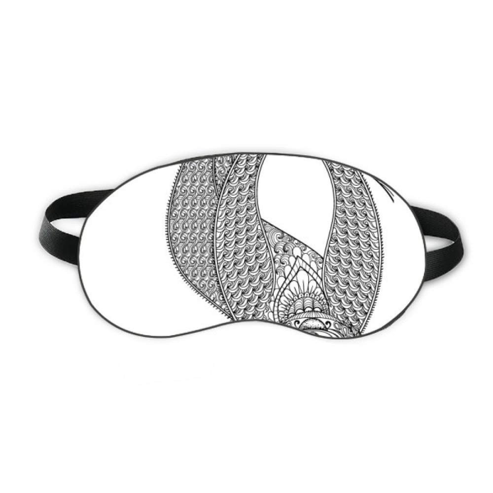 Animal Fat Slow Picture Sleep Eye Shield Soft Night Blindfold Shade Cover
