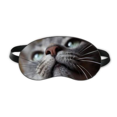 Animal Looking Up Cat Photograph Sleep Eye Shield Soft Night Blindfold Shade Cover