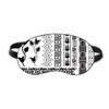 Ancient Egypt Flowers Abstract Pattern Sleep Eye Shield Soft Night Blindfold Shade Cover view 1