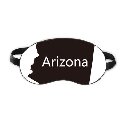 Arizona The United States Of America Map Sleep Eye Shield Soft Night Blindfold Shade Cover