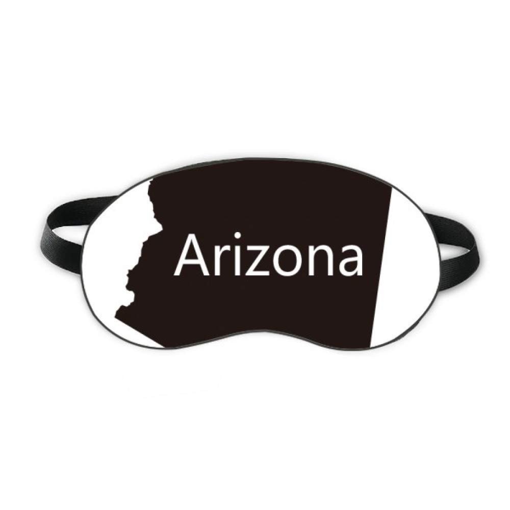 Arizona The United States Of America Map Sleep Eye Shield Soft Night Blindfold Shade Cover