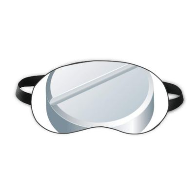 Health Care Products White Pill Pattern Sleep Eye Shield Soft Night Blindfold Shade Cover
