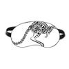 Australia Flavor Kangaroo Skeleton Illustration Sleep Eye Shield Soft Night Blindfold Shade Cover view 1