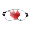 Valentine's Arror Pierce via Heart Pixel Sleep Eye Shield Soft Night Blindfold Shade Cover view 1