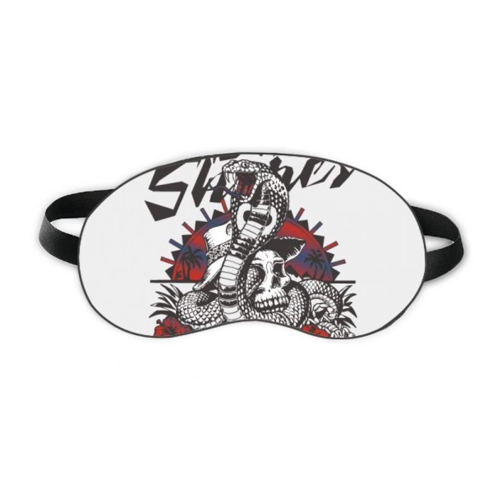 Animal Cobras Creature Combination Pattern Sleep Eye Shield Soft Night Blindfold Shade Cover