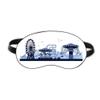 Amusement Park Blue Facilities Outline Sleep Eye Shield Soft Night Blindfold Shade Cover view 1