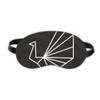 Abstract Origami Peacock Geometric Shape Sleep Eye Shield Soft Night Blindfold Shade Cover view 1